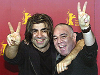 Il regista Fatih Akin con l'attore Gaeven Kirac