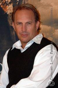 Kevin Costner ritratto da Lucia Ferrario